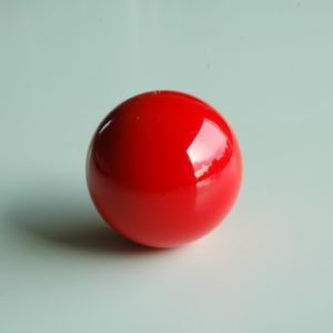 Sfera &Oslash; 12,700 mm. RESINA FENOLICA ROSSA