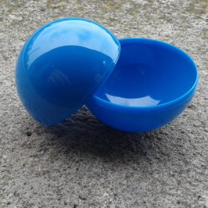 Sfera &Oslash; 50 mm. Polistirene BLU senza gancio