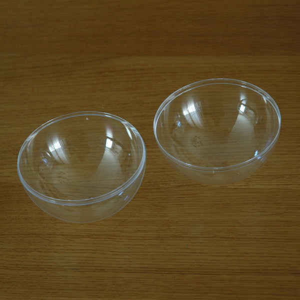 Sfera Ø 100 mm. Polistirene trasparente senza gancio
