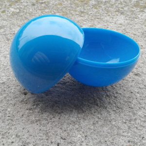 Sfera &Oslash; 50 mm. Polistirene AZZURRO senza gancio