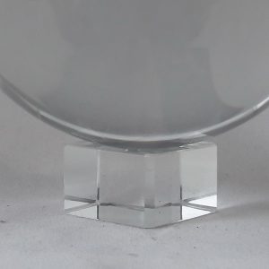 Base per Sfera &Oslash; 50-60-80 mm. CRISTALLO TRASPARENTE
