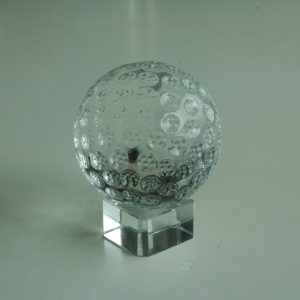 Sfera &Oslash; 25 mm. VETRO EFFETTO GOLF