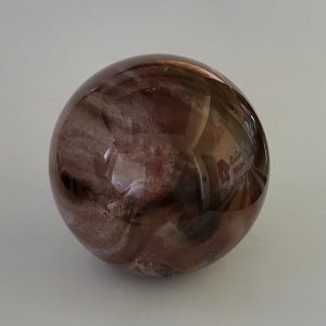 Sfera LEGNO FOSSILE diam 80 mm.