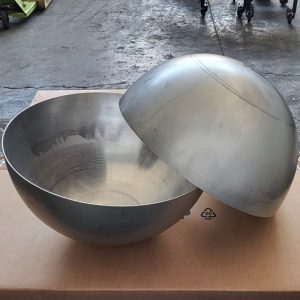 SEMISFERA ALLUMINIO Ø 600x300 Spess. 20/10