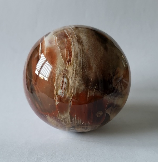 Sfera LEGNO FOSSILE diam 70 mm.